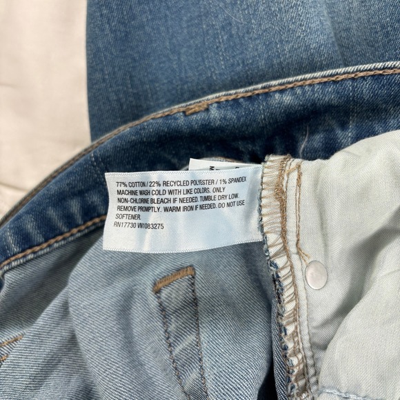 Goodfellow Advanced Temp Control Jeans 38x30 Athletic Fit Stretch Blue NWT - Picture 7 of 11